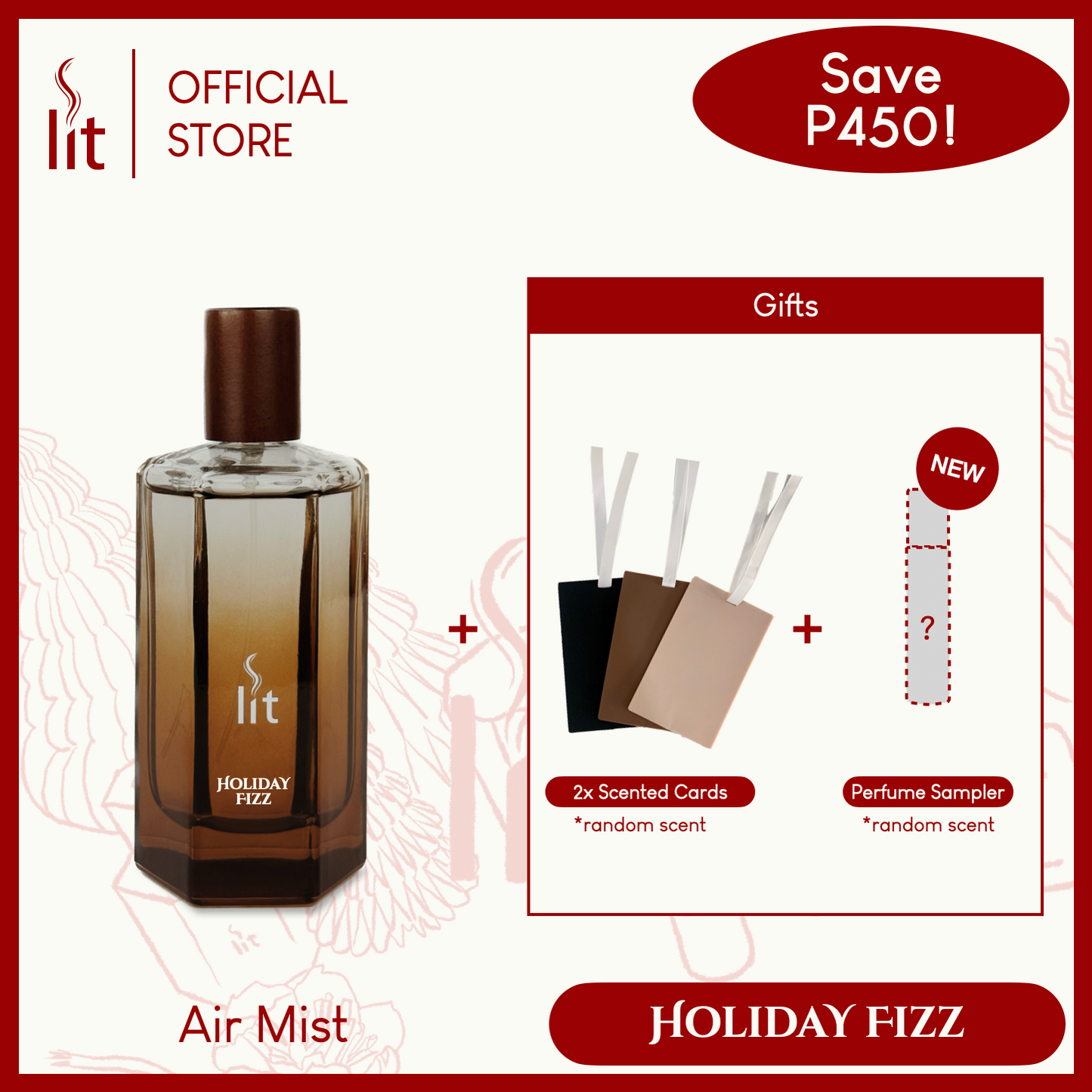Scented Air Mist Holiday Set