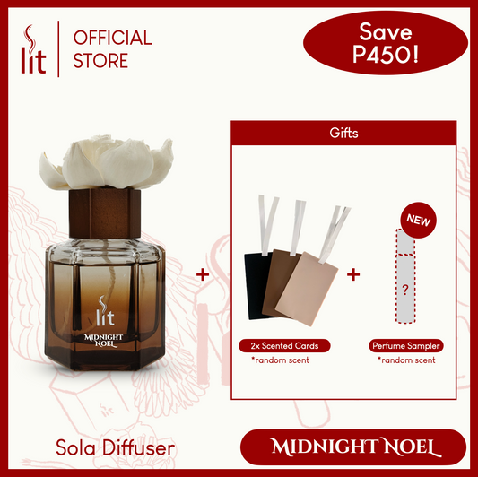 Scented Sola Diffuser Holiday Set