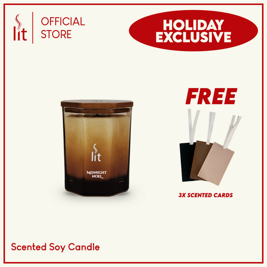 Scented Soy Candle Holiday Scents