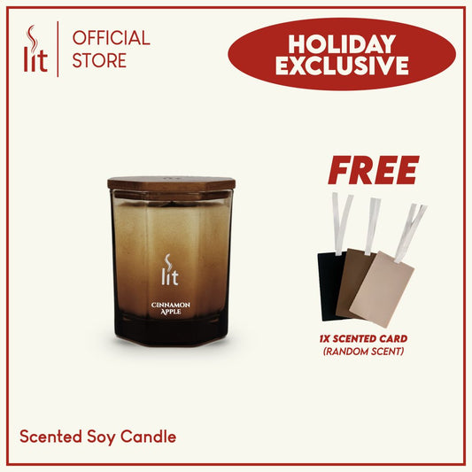 Scented Soy Candle Holiday Set