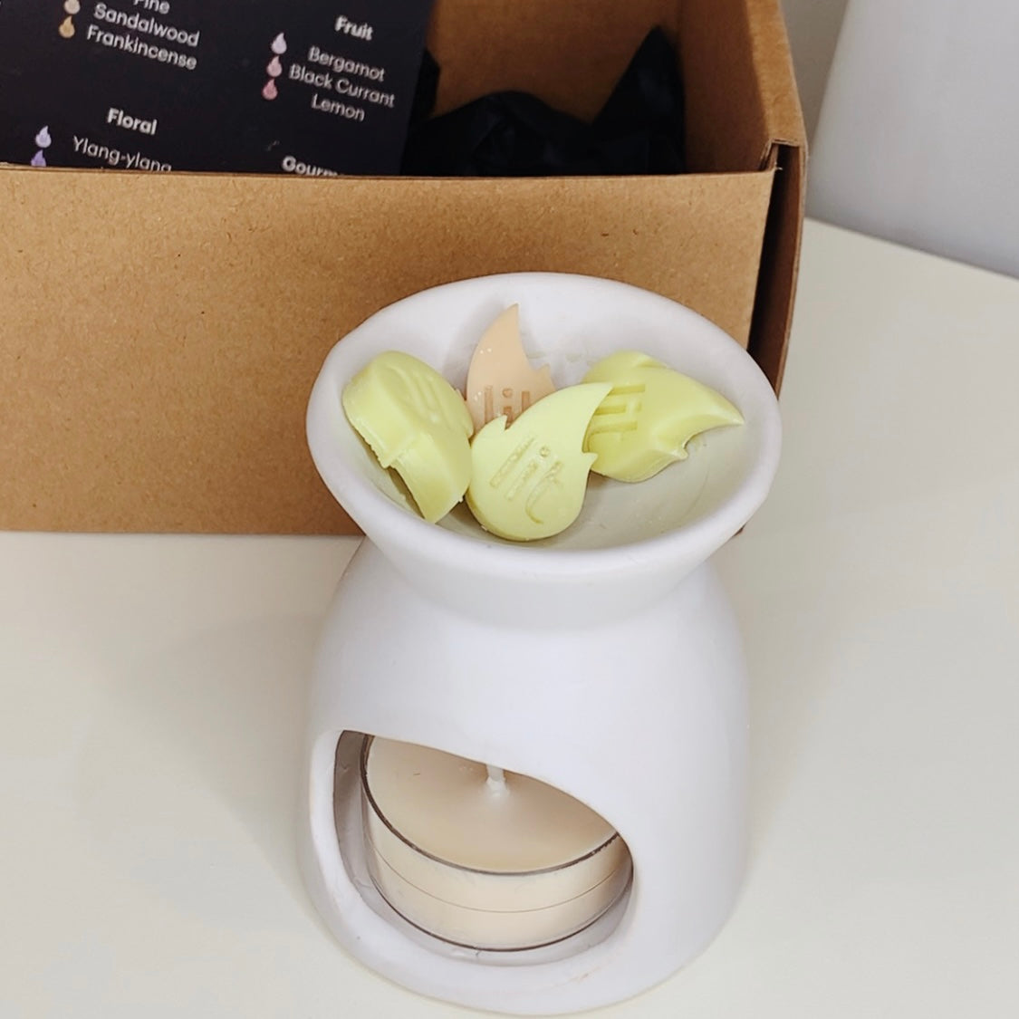 Lit Candle Co. wax burner, wax melts, soy wax, fragrance, relaxation, destress, creative, oil blends, best soy candle, best wax melts, philippines, ph